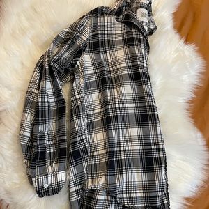 Grayson button down plaid shirt